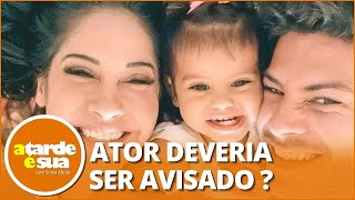 Filha de Arthur Aguiar, que está no ‘BBB 22’, sofre parada respiratória e vai para a UTI