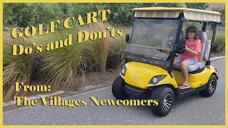 Golf Cart Do's and Don'ts