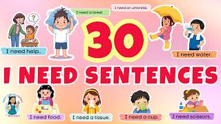 I Need English Sentences |English Vocabulary for Beginners |Autism Speech Gestalt Language Processor