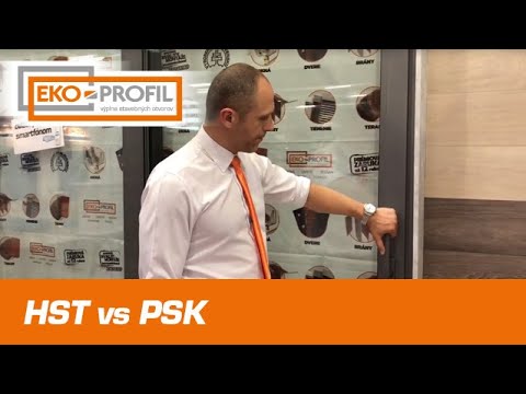 HST alebo PSK - zdvižnoposuvné vs. sklopnoposuvné dvere EKOPROFIL