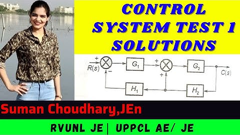 Control system test 1 solutions | important for RVUNL UPPCL PSPCL UJVNL JE AE electrical exam