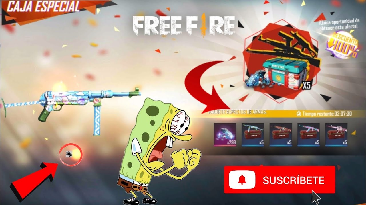 Como Reclamar La Caja Especial Con 100 De Descuento Free Fire 2020 Todo Gratis Martagonyt