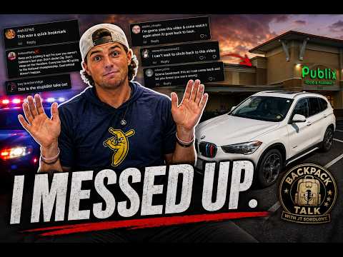 I Probably Should’ve Gone to Jail This Week... | Backpack Talk Ep. 2