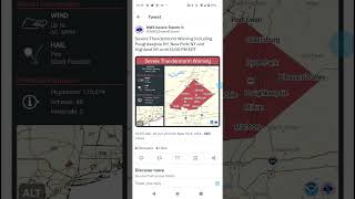 Poughkeepsie, New York Severe Thunderstorm 6-26-23
