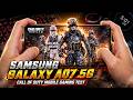 Samsung Galaxy A07 5G Call of Duty Mobile Gaming test | Dimensity 6300, 120Hz Display