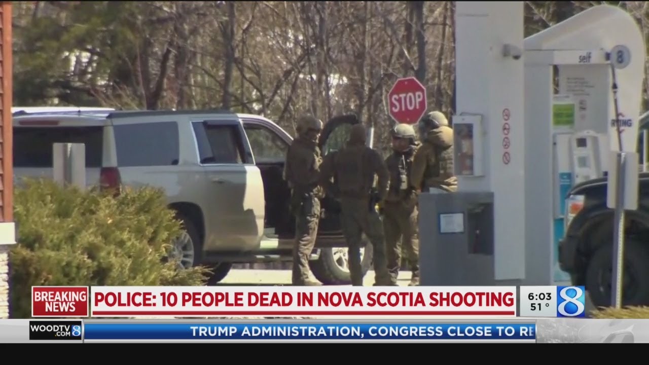 At Least 10 Killed in Nova Scotia Shooting, Police Say