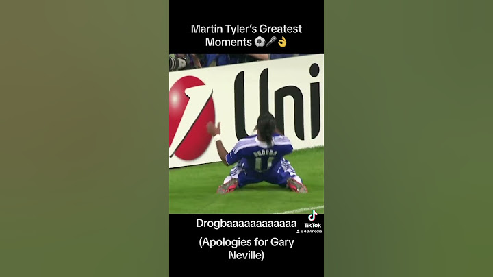 Martin Tyler’s Greatest Moments Part III - Didier Drogba Chelsea vs FC Bayern - UCL Final 2012