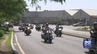 Motorcyclists ride to Gillette Stadium to honor fallen 7 in New Hampshire crash