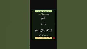 سورة الانفال - سورة 08 - اية 64