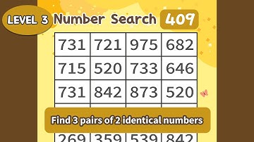 Protect brain health by making a daily number matching game a habit  3-409