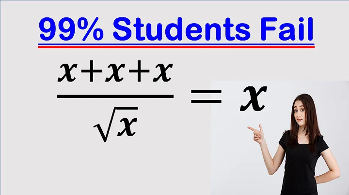 Solving a 'Harvard' University entrance exam |Find x?