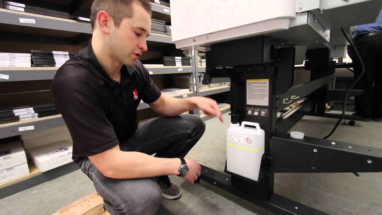 Epson SureColor S30670 64" Solvent Wide Format Printer - Unboxing & Setup Part 1/2