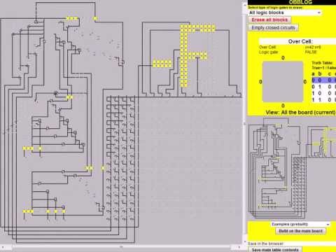 4 bits + sign adder with overflow control + hexadecimal digit with sign
