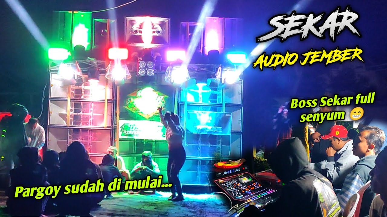 Pargoy sudah mulai pemanasan, Sekar audio di sumber anom