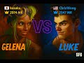 🔥 SF6【スト6】Legend Duel! ELENA (2074 MR) vs LUKE (2047 MR) | High-Level Street Fighter 6 Match Replay💥