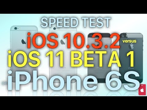 iPhone 7 iOS 11 vs. iPhone 6S iOS 11 vs. iPhone 5S iOS 11 vs. iPhone 5 iOS 10 Speed Test!. 