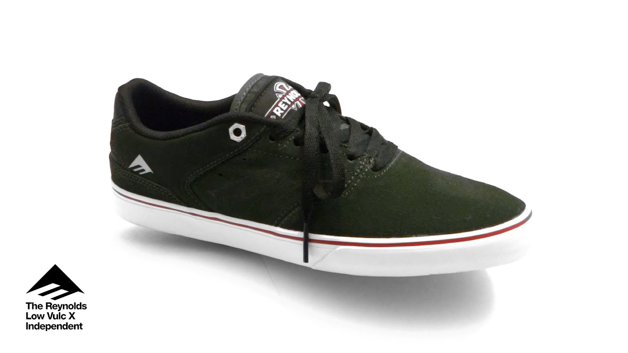 emerica x independent the reynolds low vulc