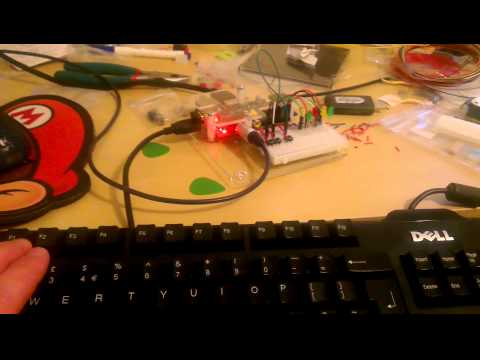 Raspberry Pi - GPIO output driving leds
