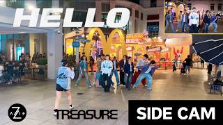 [KPOP IN PUBLIC / SIDE CAM] TREASURE - 'HELLO' | DANCE COVER | Z-AXIS YOUTH ACADEMY