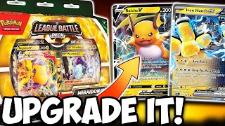 How To Upgrade The Miraidon ex League Battle Deck! Amazing New Product!
