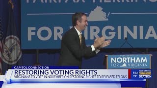 Advocate speaks after Spanberger restores voting rights to 66,000 felons