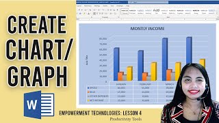 HOW TO CREATE CHART IN MS WORD|TUTORIAL