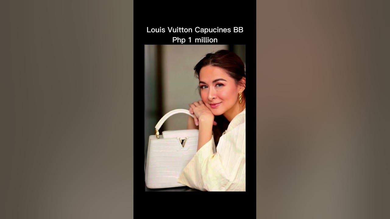 Marian Rivera's Louis Vuitton Capucines bag collection