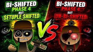 Sprunki Bi-Shifted Phase 4 Septuple Shifted Vs Un-Bi-Shifted Who Did It Better?