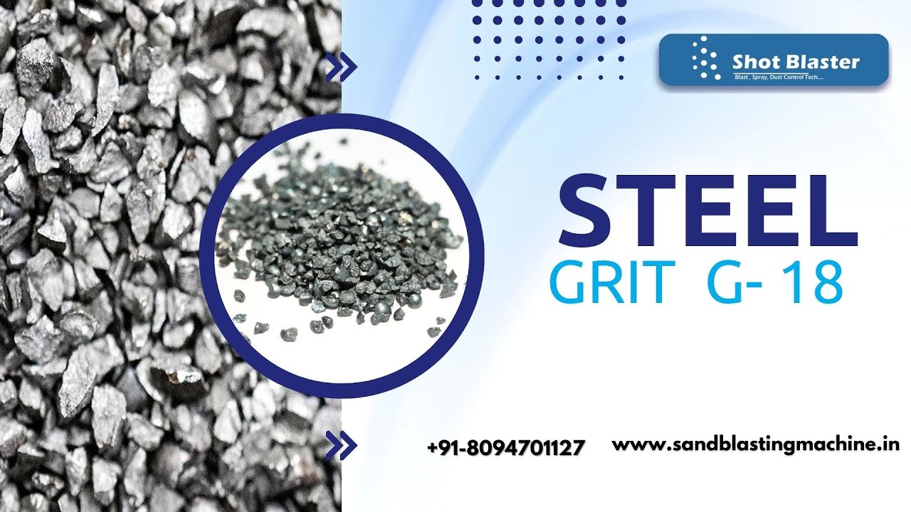G18 Steel Grits | Steel Grit G18 Abrasive Media for Grinding, Drilling and Polishing - Shot Blaster