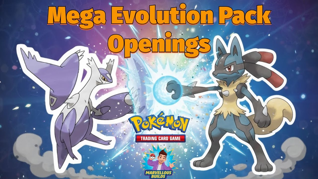 Megapulls OPENING Pokémon Mega Evolutions 🔥 Mega Pulls?! - YouTube