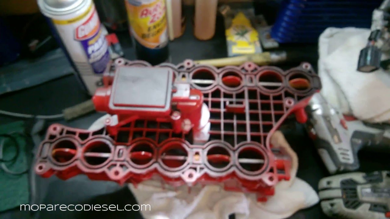 Ecodiesel cleaned intake and nasty intake runners. YouTube