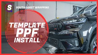 Template Fitting PPF on a Front Bumper What You Need to Know