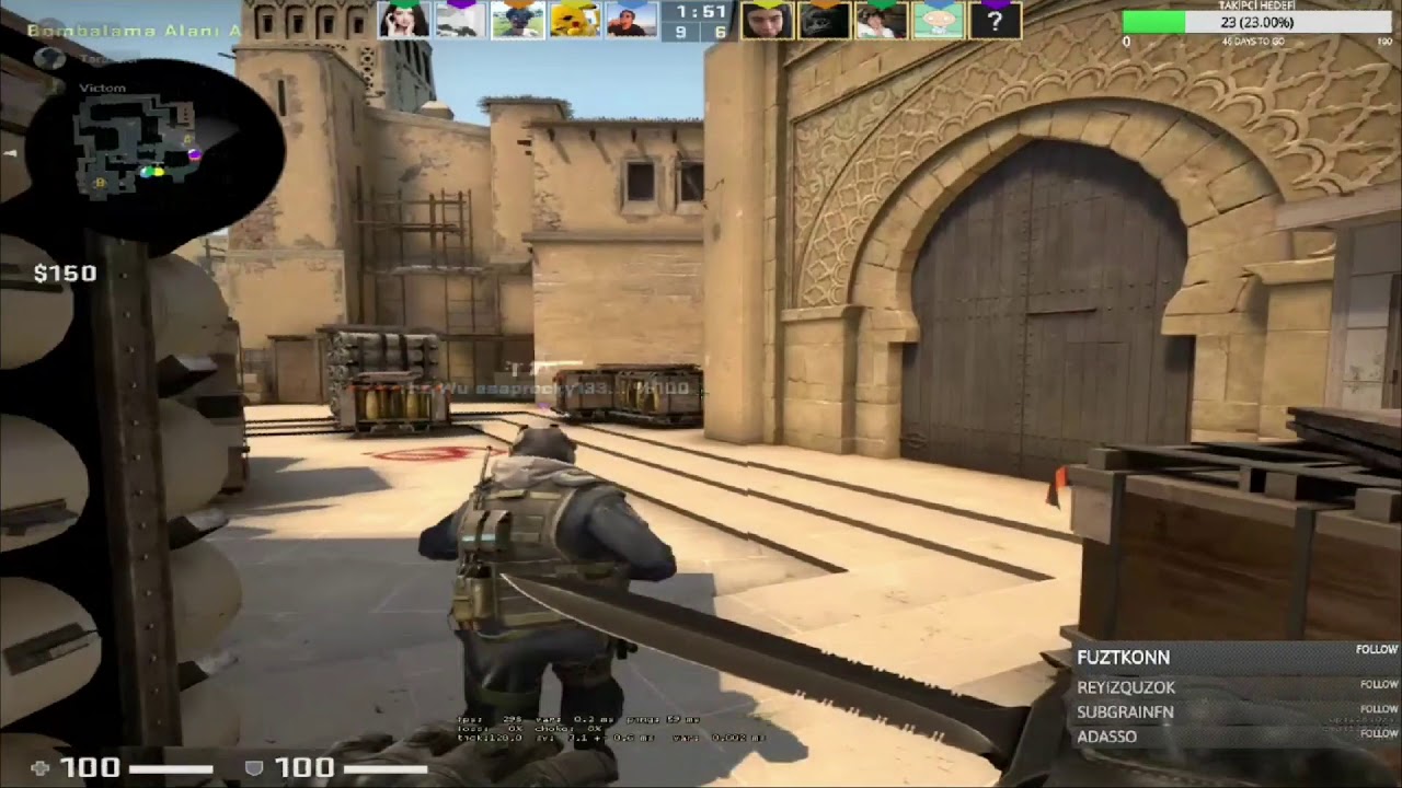 Tarathiel | Faceit Level 10 - 4 Kill with 4 Bullet in Mirage