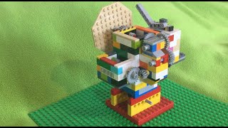 ROTARY VALVE Opposed Piston LEGO Vacuum Engine!!