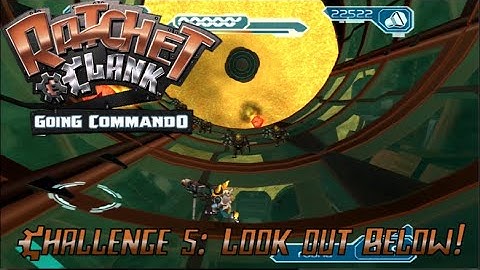 Ratchet & Clank: Going Commando | Megacorp Games Challenge 5: Look out Below! (Ps2/Ps3)