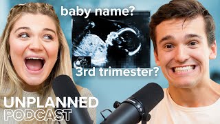 Our gender reveal, peeing my pants & deciding on a name | Ep. 14