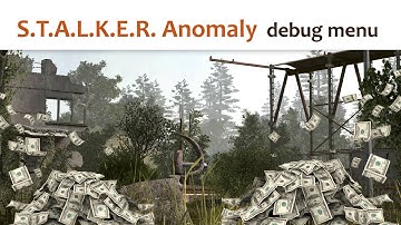 🎮 S.T.A.L.K.E.R. Anomaly - spawner и debug menu