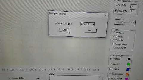 problème turnigy esc 200a linker usb