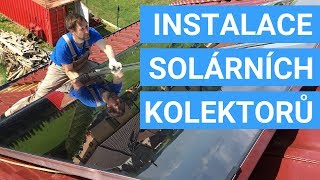 #119 Instalace solárních kolektorů | Dodavatel: REGULUS | Svépomocí - ŽIVĚ