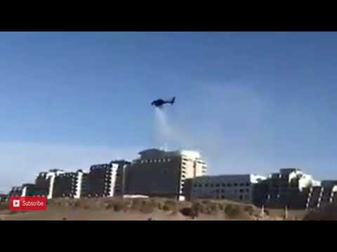 ??Duidelijkheid over de helikopter die vrijdag middag een vloeistof loosde,