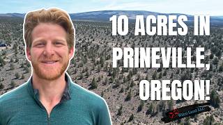 10 Acres for Sale in Prineville Oregon Crook County Camping Off-Grid Recreation Land