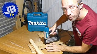 brug sandsynlighed scramble Makita AF506 18G Brad Nailer - Serious bit of kit - YouTube