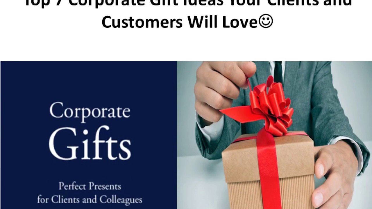 Presentation Top 7 Corporate Gifts in India YouTube