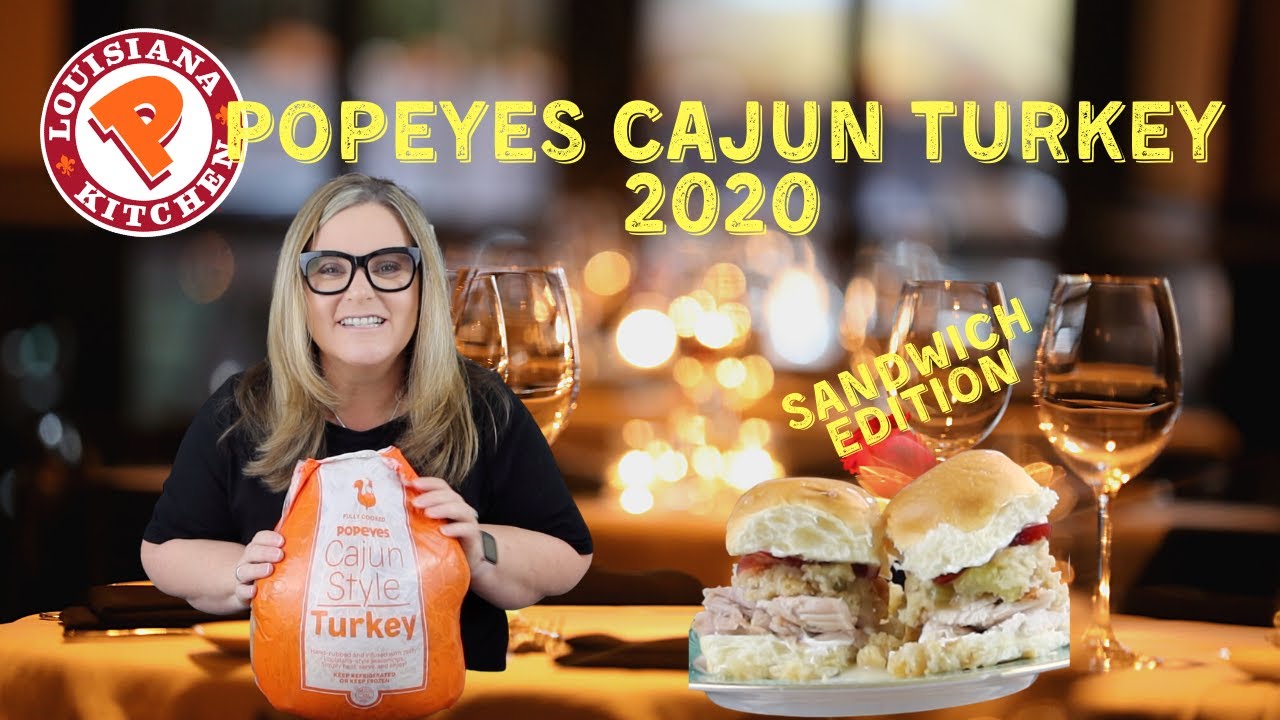 Popeyes Turkey 2020 Making Sandwiches Youtube