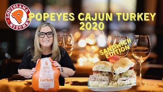 Popeyes Turkey 2020 Making Sandwiches Youtube