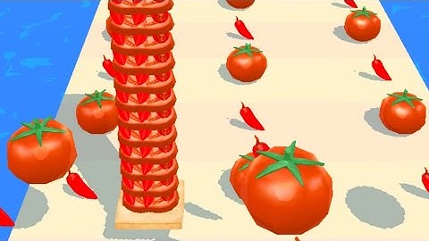 Sandwich Runner - All Levels Gameplay Android, iOS