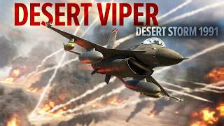 The Awesome F-16 Viper Over Iraq In Desert Storm | DCS World