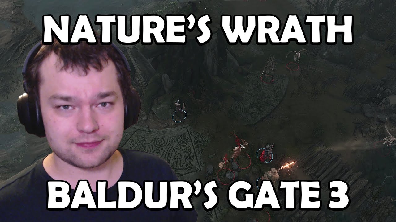 Wood Woad's and Ancient Mud Mephit's fight on tactician in Baldur's Gate 3 Half Orc Paladin
