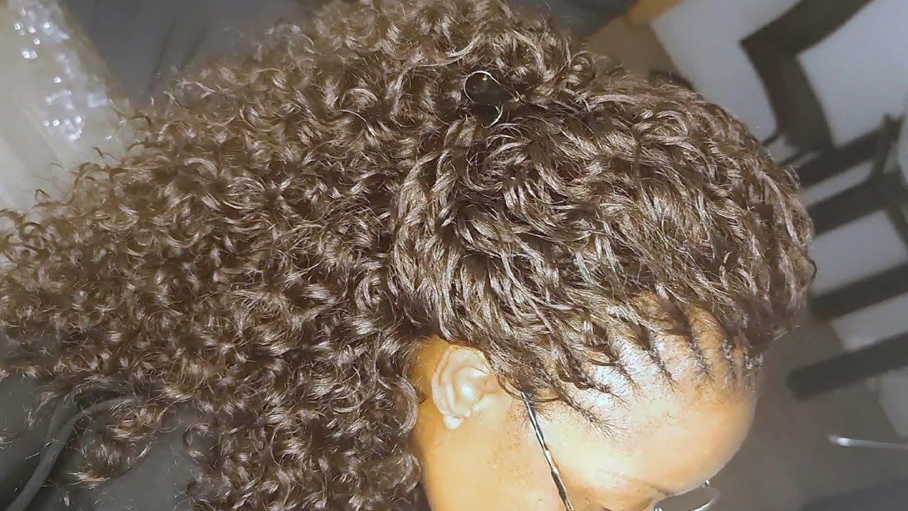 🔥🔥Tree braids |curly braids drop-outs cornrows with back crochet  @JOYCEARTS.1