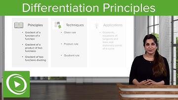 Differentiation: Principles, Techniques & Applications – Calculus Course | Lecturio